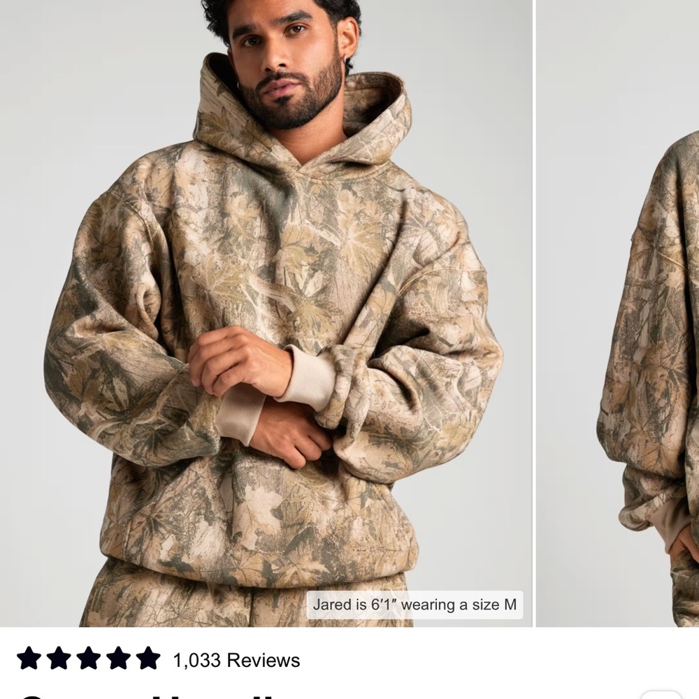 Men's Camouflage Hoodie